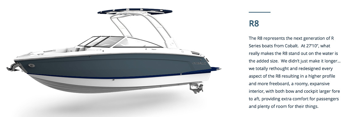 2021 Cobalt Boats R8 Image